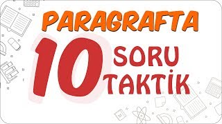 Paragrafta 10 Soru 10 Taktik [upl. by Boehmer]