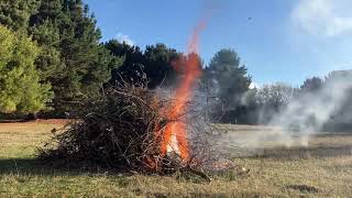 Burning branches Kyneton 15th June 2024 [upl. by Trebreh453]