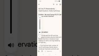 LTE Retainability KPI VoLTE Call Drop  timetotrigger [upl. by Levan649]