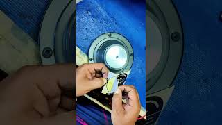 Replace Konzert Sticker on Midrange speaker speaker ideas diy tutorial entertainment [upl. by Mckee851]