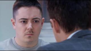 Hollyoaks Finn hit James 20th Feb 2017 [upl. by Reidid]