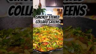 Fall Recipe  Smokey Stewed Collard Greens recipes recipe [upl. by Kisor]