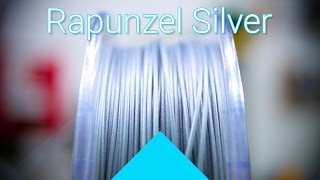 Fillamentum Rapunzel Silver PLA Review Filaween [upl. by Ariahay24]