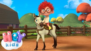 Paseo con mi caballo  Canciones de animales para niños  HeyKids  Canciones infantiles [upl. by Casaleggio]