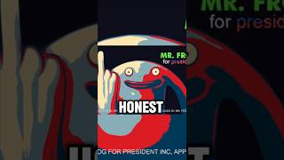 MrFrog For President 🐸🫡🇺🇸 cartoon smilingfriends shorts [upl. by Innep318]