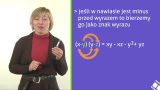 Przekształcanie wyrażeń algebraicznych [upl. by Hairu]