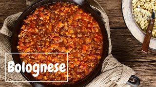 Ultimatives BologneseRezept Vielseitig Lecker und Einfach  La Cocina [upl. by Wilie]