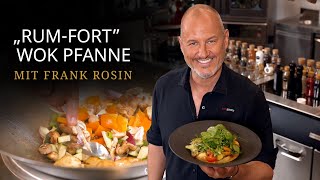 Frank Rosins WokPfanne quotRumfortquot Spezial mit KikokHähnchenbrustfilet [upl. by Losiram15]