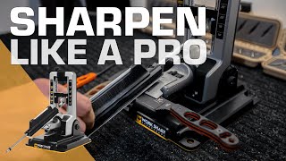 HOW TO SHARPEN ANY KNIFE IN MINUTES — WORK SHARP PROFESSIONAL PRECISION ADJUST SHARPENER [upl. by Isla]