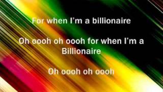 Travis McCoy  I Wanna Be A Billionaire LyricsFree Ringtoneflv [upl. by Nanji919]