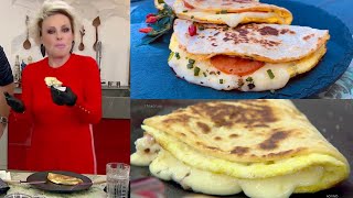 Wrap de frigideira  Receitas Ana Maria Braga [upl. by Wilona385]