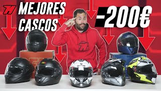 🚨TOP 7 mejores CASCOS DE MOTO POR menos de 200 euros 🔝 [upl. by Moore668]