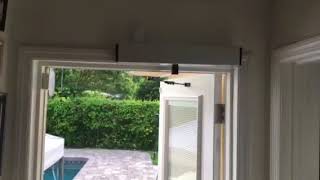 Automatic swing door opener olide SW100 working video from USA customer [upl. by Tannie]