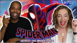 We HIGHLY Recommend  SpiderMan Across the SpiderVerse  Movie Reaction [upl. by Hbaruas]