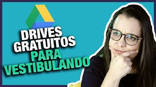 Melhores DRIVES GRATUITOS para VESTIBULANDOS [upl. by Einnep]