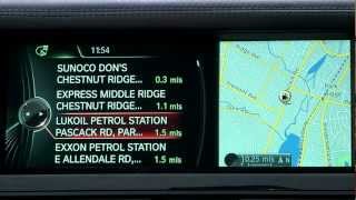 iDrive 4 Navigation Interactive Map  BMW HowTo [upl. by Nnaael]