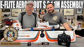 AeroScout S 2 11m RTF with SAFE HBZ38000 Assembly The Best First RC Airplane For Beginners [upl. by Dnarb]