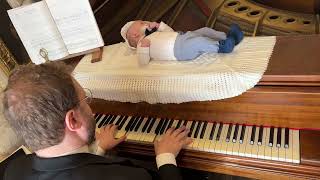 First Time my Baby Hears Bach [upl. by Ailecnarf]