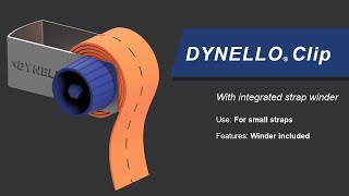 DYNELLO® Clip with integrated strap winder  Drill strap winder [upl. by Joye]