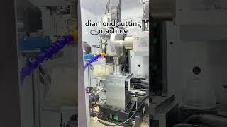 Diamond cutting machine for fourleaf clovermachine diamondcutting [upl. by Waxman]