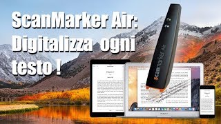 Tutorial Mac 150  Digitalizza ogni testo con ScanMarker Air [upl. by Fairman]