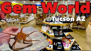 Gem World Tucson Arizona🔥 Wholesale Gemstones Crystals Minerals amp Much Much More [upl. by Arual]