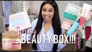 NitraaB Spring Beauty Box 2018 [upl. by Heidt]