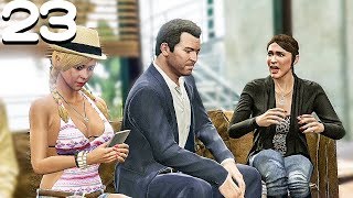 Michael Reunites With His Family  Grand Theft Auto 5  Part 23 [upl. by Boote]