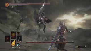 Dark Souls 3  Firelink Pyromancer vs Slave Knight Gael [upl. by Lacy]