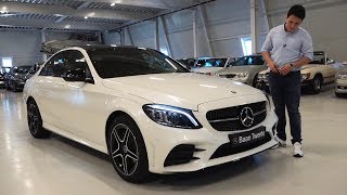 2019 Mercedes C Class C180 AMG  NEW Full Review Start Up Sound Interior Exterior [upl. by Awram]