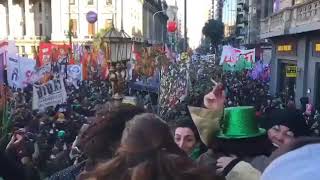 Felicidad y festejos por la media sanción del aborto legal [upl. by Karissa488]