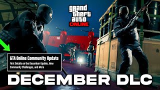 NEW GTA Online December DLC Details Rockstar Games Community Update [upl. by Jim759]