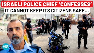 Israelis Unsafe In Their Own Country Police Chief Hints It Can’t Protect Citizens  Hadera Attack [upl. by Ylrebmik]