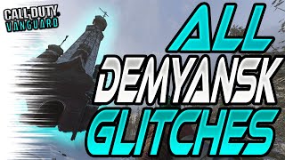 ALL WORKING GLITCHES ON THE MAP quotDEMYANSK quot Under the MapJumps Hiding Spots VANGUARD GLITCHES [upl. by Atikihs206]