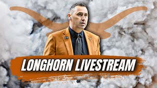 Longhorn Livestream  Texas trounces Colorado State 520  Looking Ahead to Michigan  Recruiting [upl. by Tenner]