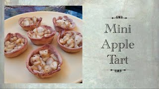 Mini Apple Tart [upl. by Hseyaj]