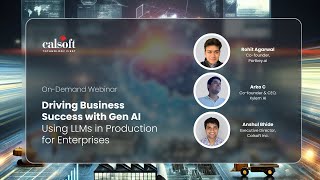 EXCLUSIVE WEBINAR Using LLMs in Production for Enterprises [upl. by Akemahs]