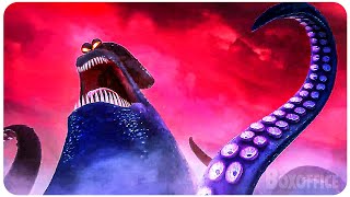 HOTEL TRANSYLVANIA 3 Best Kraken Scenes 4K ᴴᴰ [upl. by Ial48]