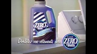 Woolite ZERO  2004  Publicité [upl. by Wilber]