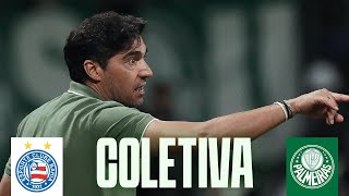 COLETIVA ABEL FERREIRA  BAHIA 1 X 2 PALMEIRAS  BRASILEIRO 2024 [upl. by Hudgens]