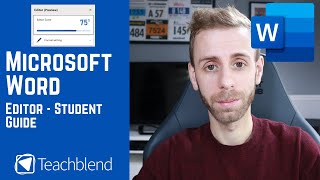 Microsoft Word Editor  Teacher amp Student Guide Feee Alternative to Grammarly [upl. by Marte992]