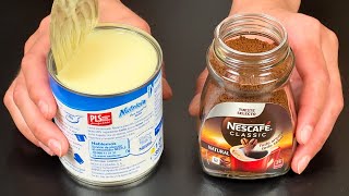 Schlagen Sie Kondensmilch mit Nescafe auf Das köstlichste Dessert dieses SOMMER In 5 Minuten [upl. by Bopp]