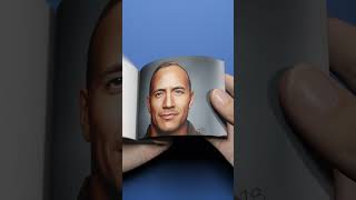 If The Rock Changed Into John Wick FlipBook dwaynejohnson flipbook shorts [upl. by Ahscrop165]