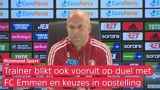 Het is allemaal niet UREN REIZEN  SLOT reageert positief op EUROPA LEAGUEloting FEYENOORD [upl. by Moor]