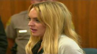 CNN Lindsay Lohan addresses court [upl. by Idden]