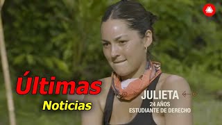 «Se va a notar» Julieta se presentó como la posible sorpresa en Survivor [upl. by Nyliahs]