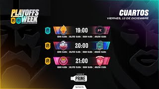 👑 PLAYOFFS WEEK  KINGS LEAGUE INFOJOBS  QUEENS LEAGUE OYSHO  CUARTOS DE FINAL DÍA 2⚽ [upl. by Anitac]