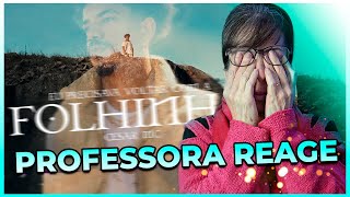 Professora de FILOSOFIA REAGE  Cesar Mc  Eu precisava voltar com a Folhinha Videoclipe Oficial [upl. by Ahsrats136]