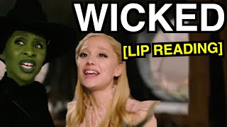 Wicked  Lip Reading 😂 [upl. by Zasuwa]