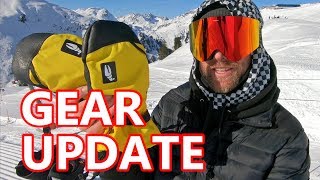 Snowboard Gear Update  Balaclava Mid Layer Boots Pole Mitts [upl. by Dougal]